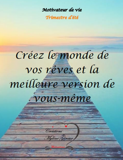 Agenda motivateur de vie™ - Trimestre d'été