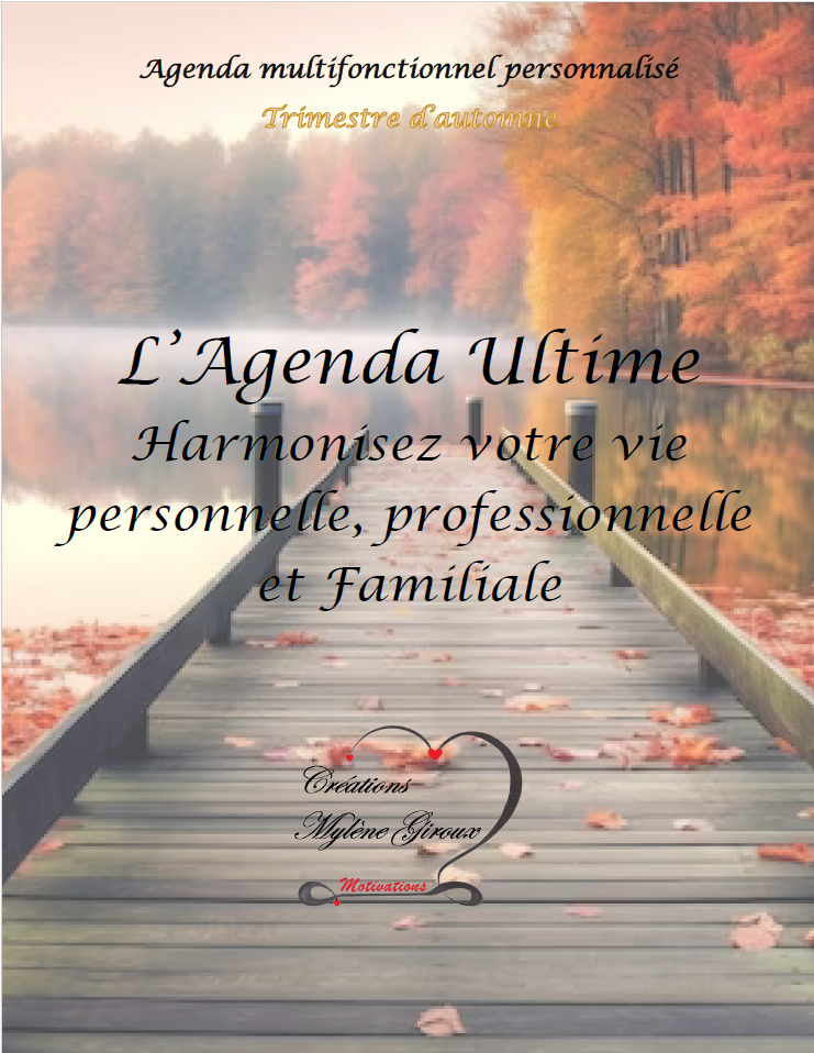 Agenda Ultime™ - Trimestre d'automne