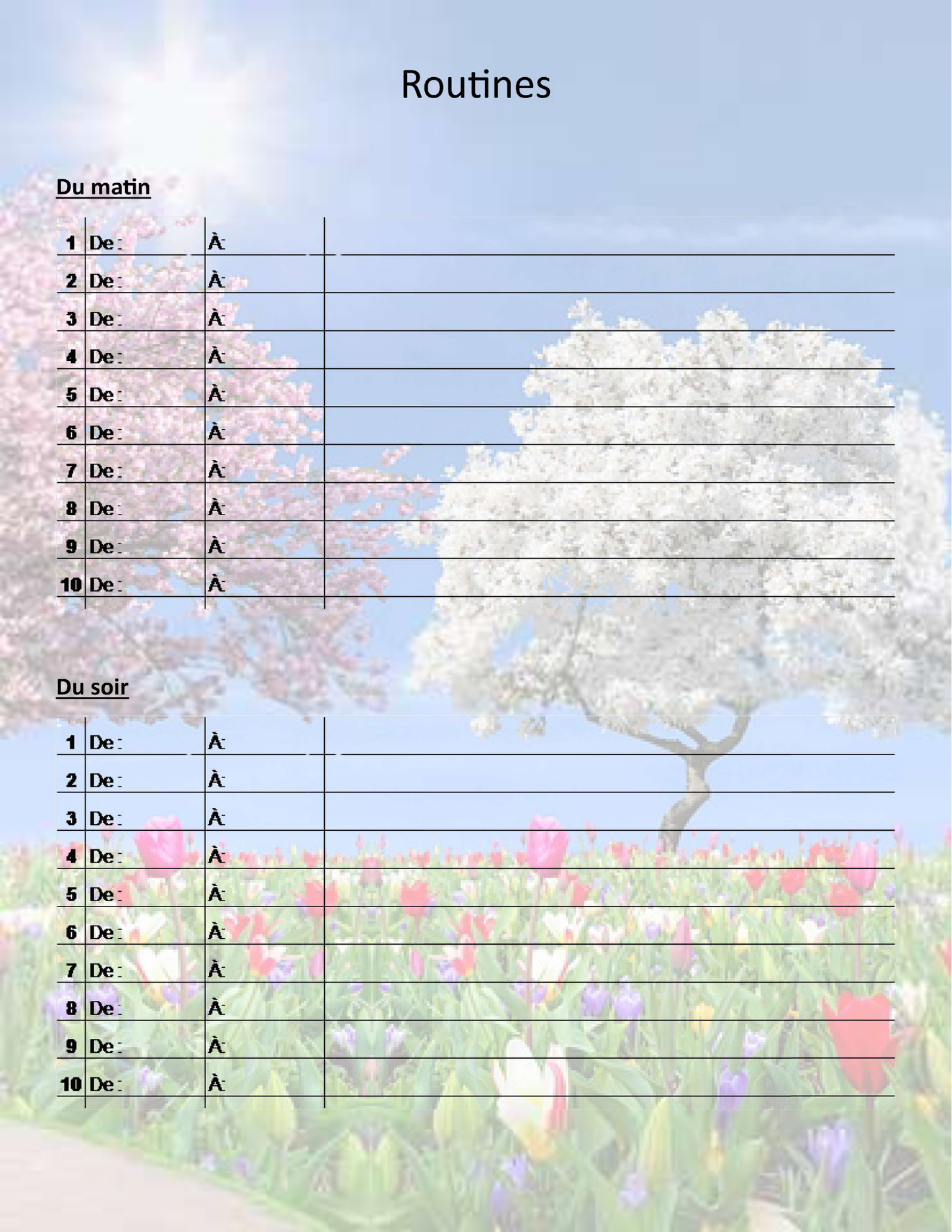 Agenda Ultime™ - Trimestre de printemps